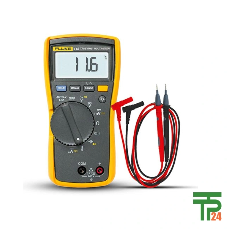 Fluke 116 HVAC Multimeter with Temperature and Microamps