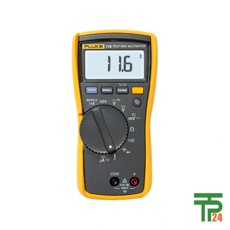Fluke 116 HVAC Multimeter with Temperature and Microamps
