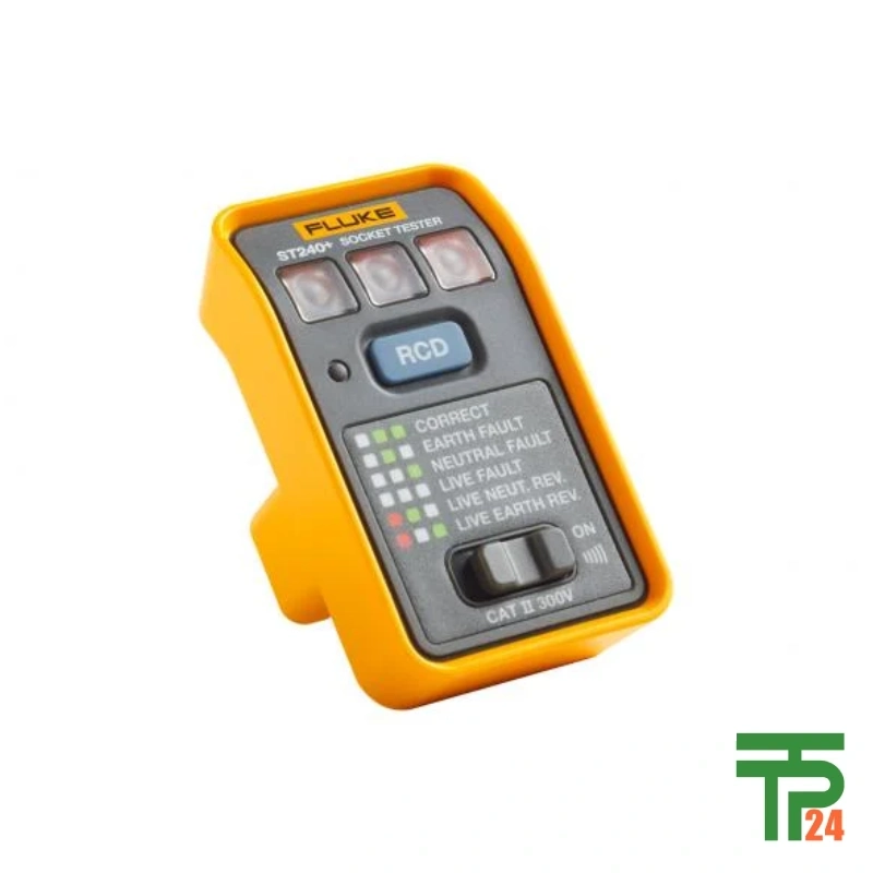 Fluke ST240+ RCD Socket Tester with Beeper