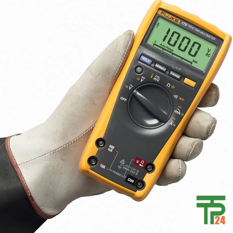 Fluke 179 TRMS Digital Multimeter with temperature readings