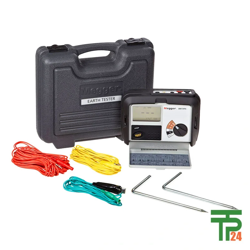 Megger DET3TC Three-terminal earth/ground resistance tester - Image 2