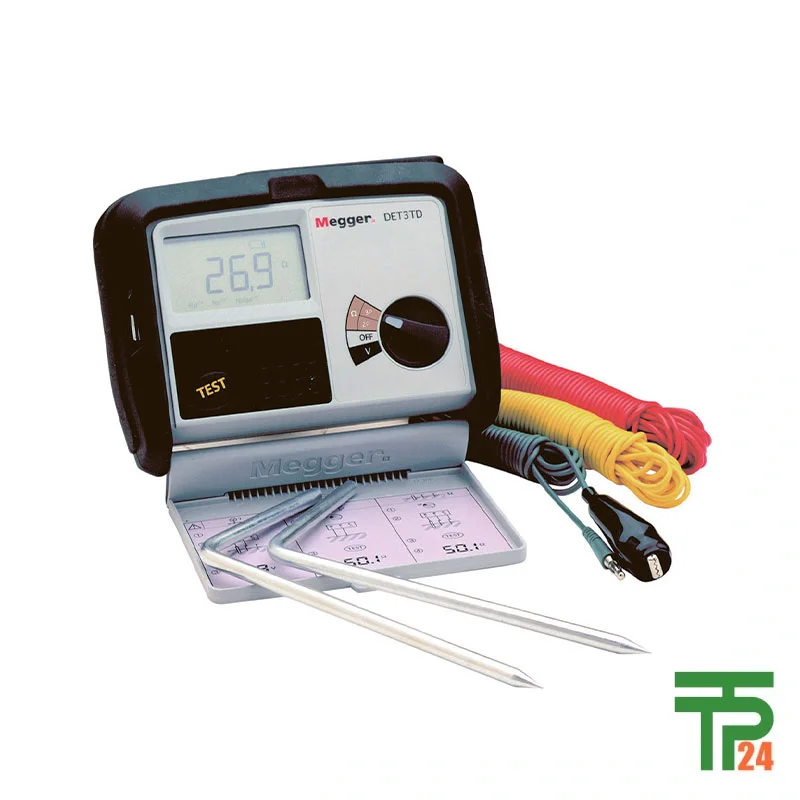 Megger DET3TD Digital earth resistance tester