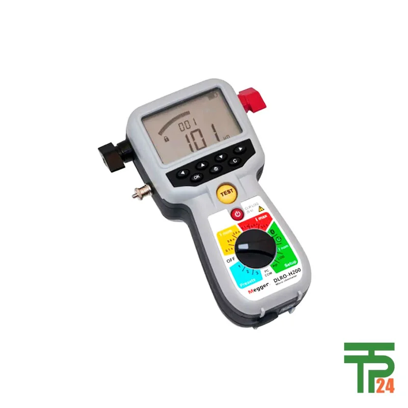 Megger DLRO-H200 Handheld 200 A micro-ohmmeter
