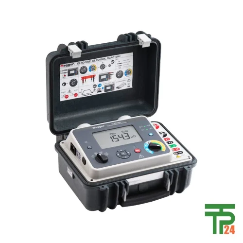 Megger DLRO100 series of digital low resistance micro-ohmmeters