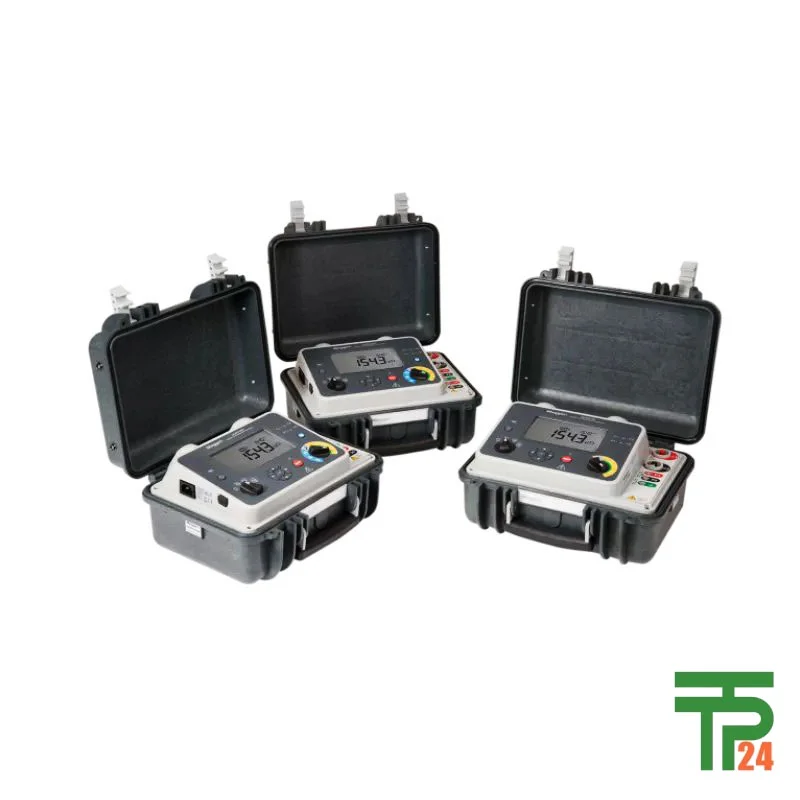 Megger DLRO100 series of digital low resistance micro-ohmmeters