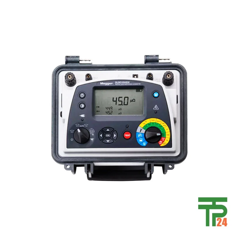 Megger DLRO10HD/ DLRO10HDX low resistance ohmmeters