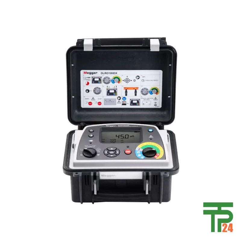 Megger DLRO10HD/ DLRO10HDX low resistance ohmmeters