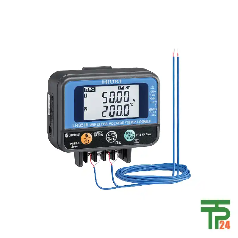 WIRELESS VOLTAGE_TEMP LOGGER LR8515 HIOKI