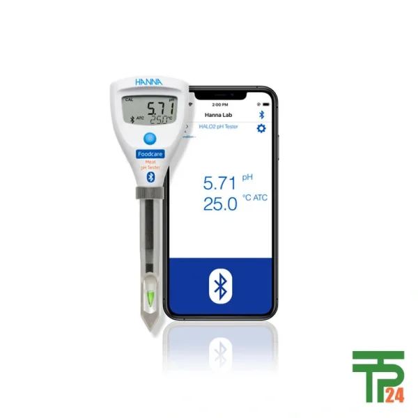 Hanna HI9810452 HALO2 Wireless pH Tester for Meat