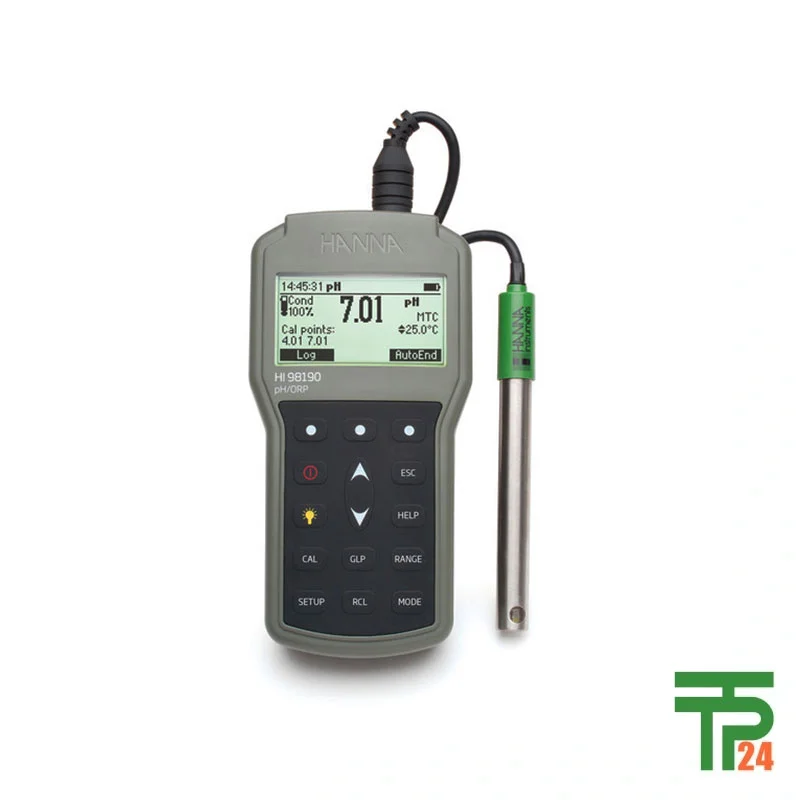 Hanna HI98190 Professional Waterproof Portable pH/ORP Meter