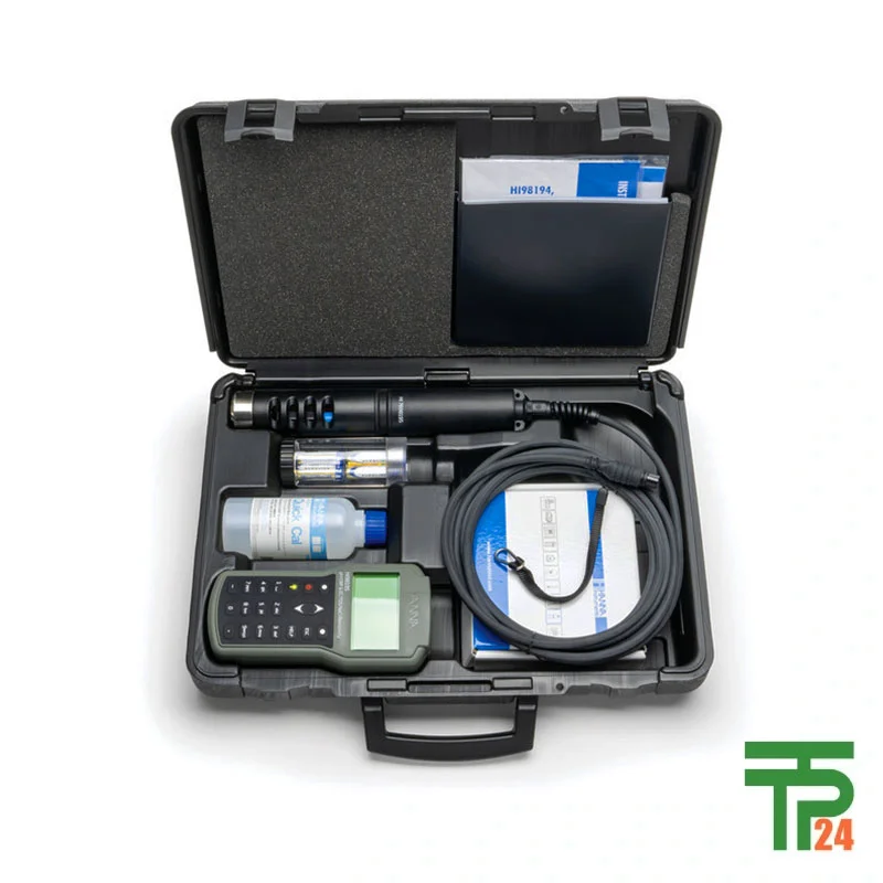 Hanna HI98195 Multiparameter pHORPECPressureTemperature Meter