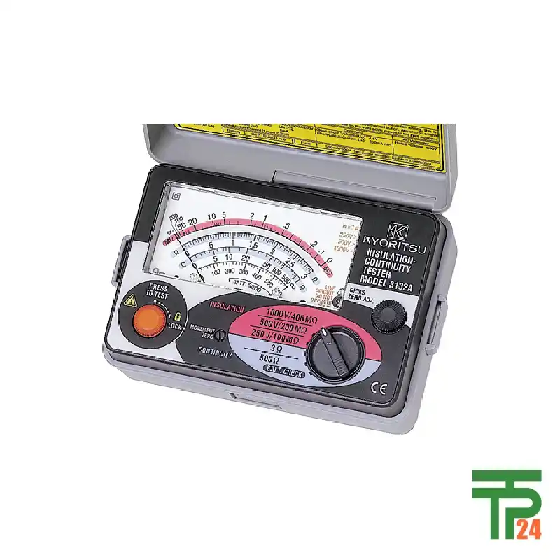 KYORITSU ANALOG INSULATION / CONTINUITY TESTER MODEL 3132A
