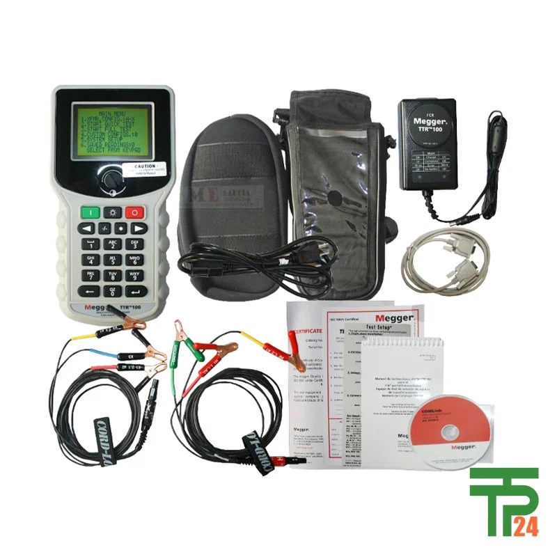 Megger TTR100-1 Handheld transformer turns ratio tester (TTR)