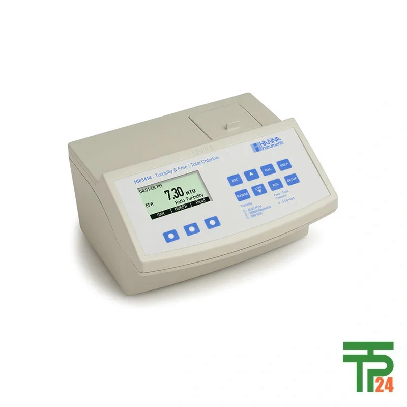 Hanna HI83414-01 EPA Compliant Benchtop Turbidity and Chlorine Meter