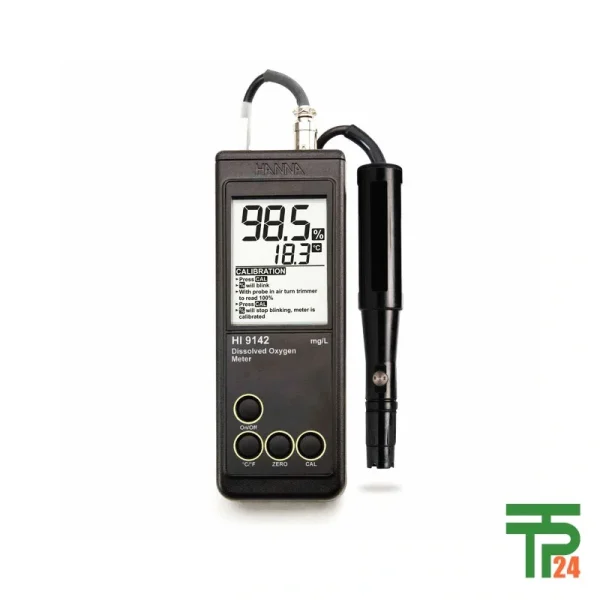 Hanna HI9142 Polarographic Portable Dissolved Oxygen Meter