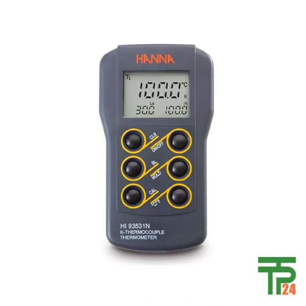 Hanna HI93531N 0.1° Resolution K-Type Thermocouple Thermometer