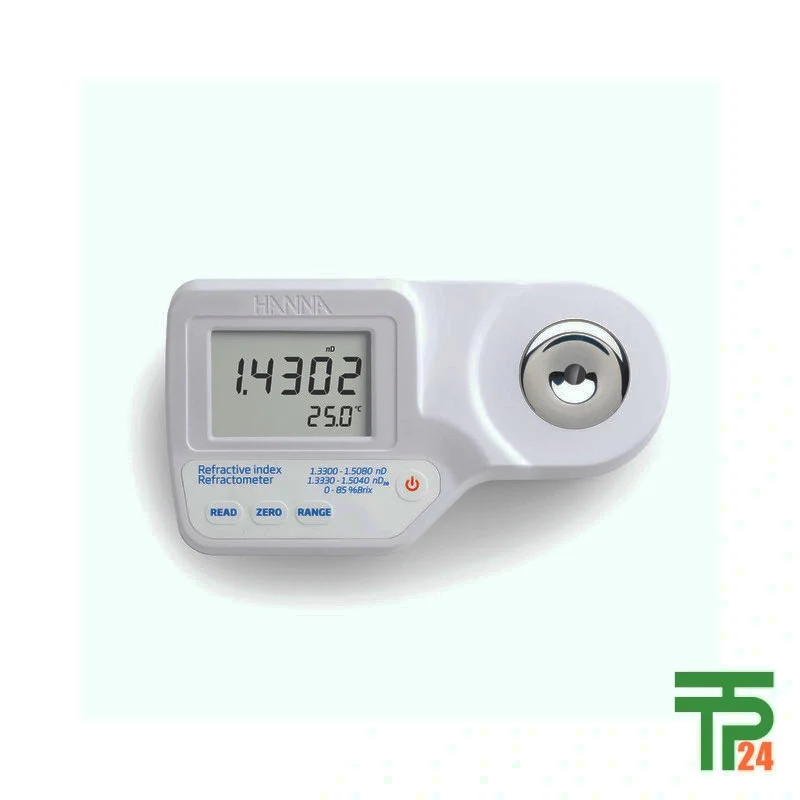 Hanna HI96800 Digital Refractometer for Refractive Index and Brix