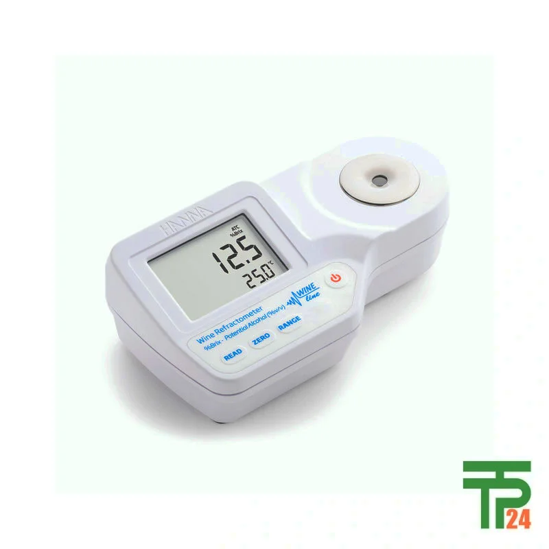 Hanna HI96813 Refractometer for % Brix and Potential Alcohol (% V/V) Analysis