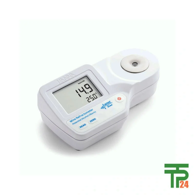 Hanna HI96816 Digital Refractometer for Potential Alcohol (% V/V) Analysis