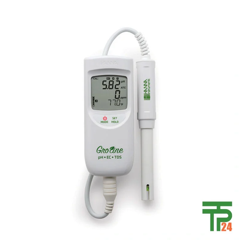 Hanna HI9814 GroLine Waterproof Portable pH/EC/TDS Meter
