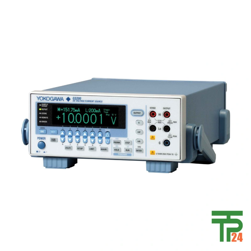 Yokogawa GS200 DC Voltage / Current Source Pulse GeneratorThe GS200 is Yokogawa's premier mid-range source measure unit. Combining accuracy, ease of use, and endless functionality, you can rely on the unit for its: Limitless Applications From traditional semiconductor characterization to quantum computing, the GS200 is purposely designed to handle increasingly complex scenarios Source and sink in all four quadrants; generate endless combinations of test scenarios Generate pulse width modulation, ramp, step, and arbitrary waveforms