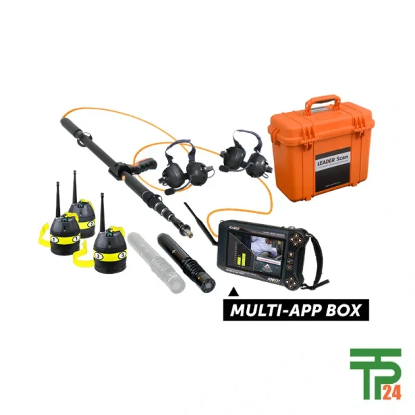 LEADER MULTISEARCH 6: UWB radar + 3 seismic sensors + search camera