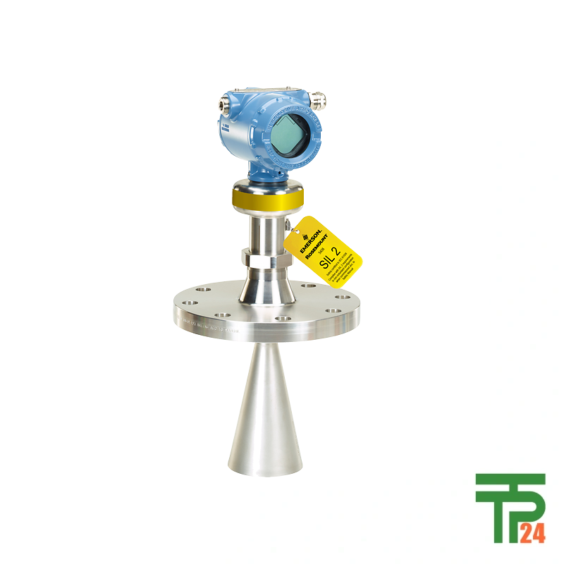 Rosemount™ 5408 Level Transmitter - Non-Contacting RadarRange Up To 150 Meters IEC 61508 SIL 2 Safety Smart Echo Supervision Algorithm